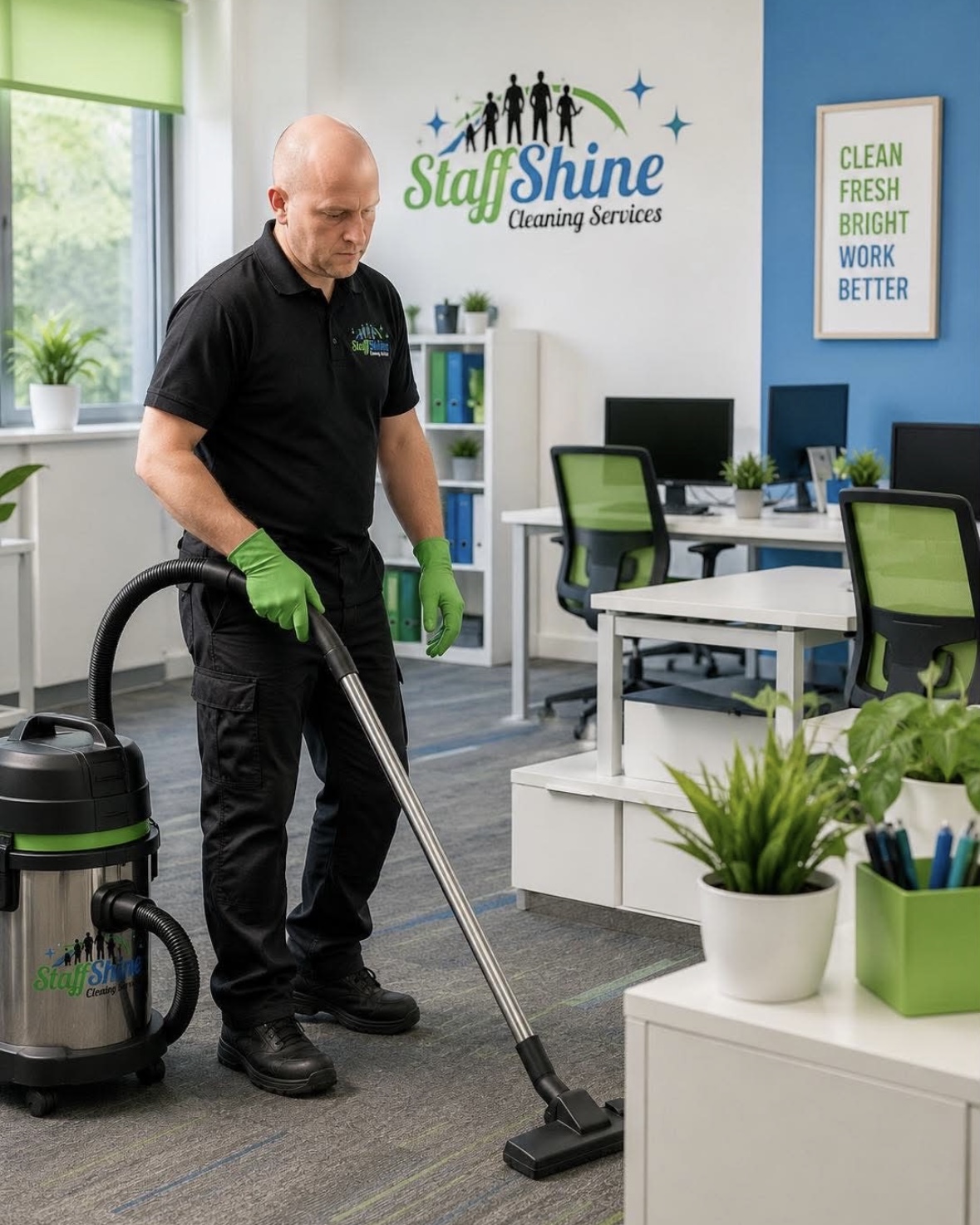 StaffShine cleaning